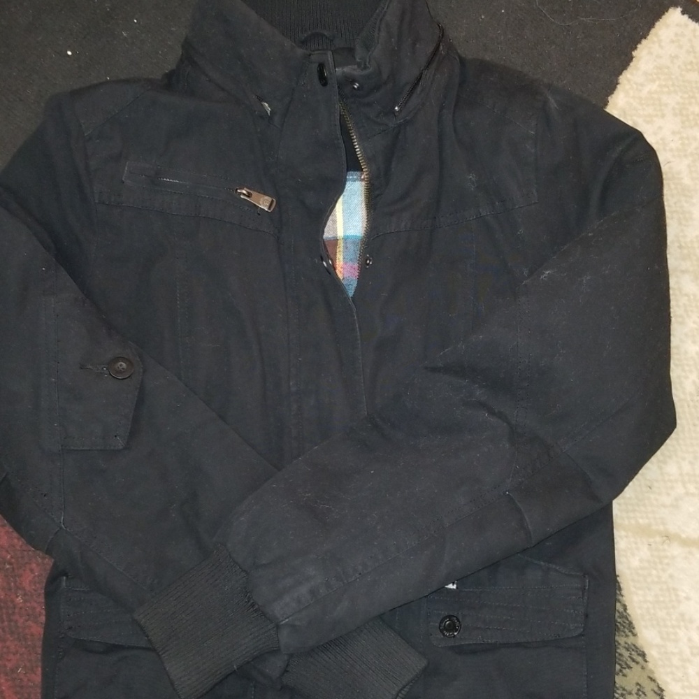 Short Black Katie jacket size Medium